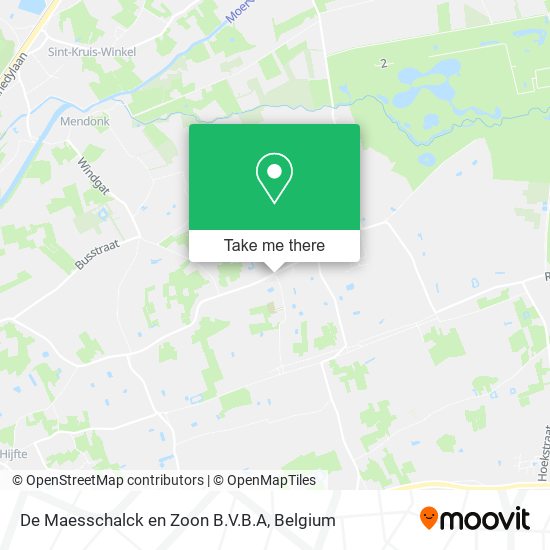 De Maesschalck en Zoon B.V.B.A map