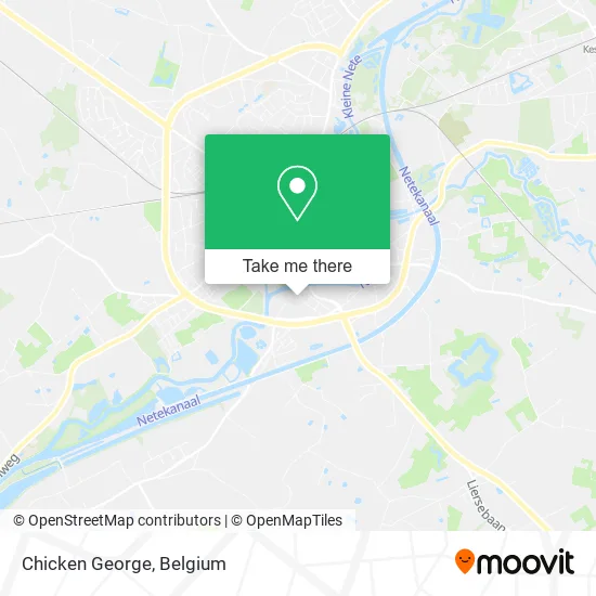 Chicken George map