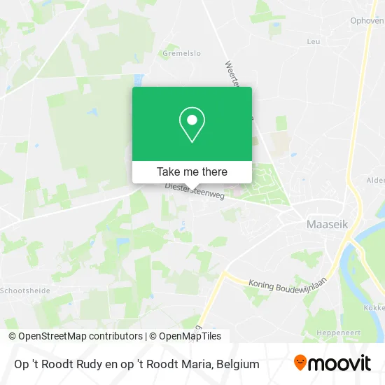 Op 't Roodt Rudy en op 't Roodt Maria map