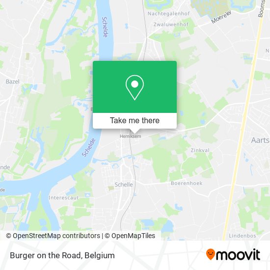 Burger on the Road map