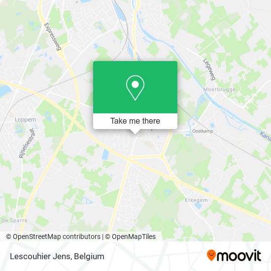 Lescouhier Jens map