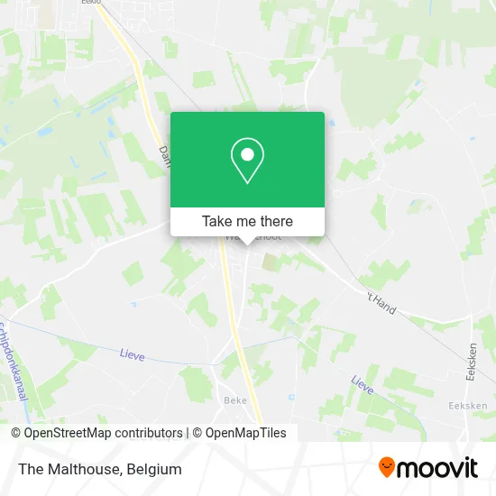 The Malthouse map