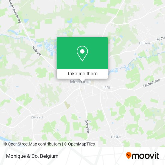 Monique & Co map