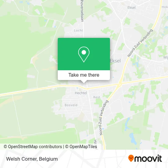 Welsh Corner map