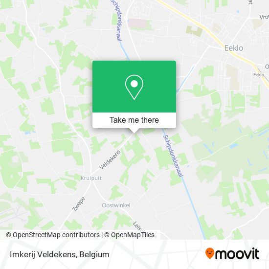 Imkerij Veldekens plan