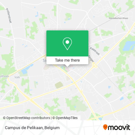 Campus de Pelikaan plan