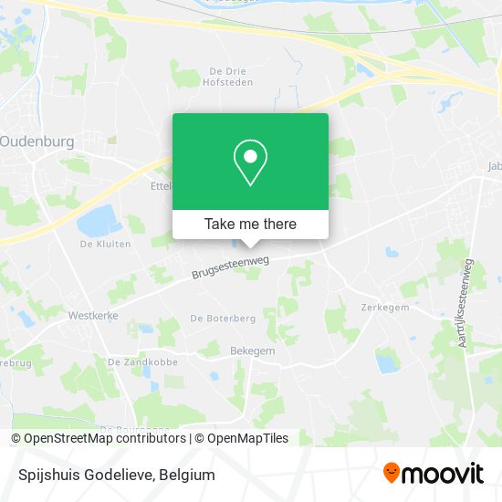 Spijshuis Godelieve plan