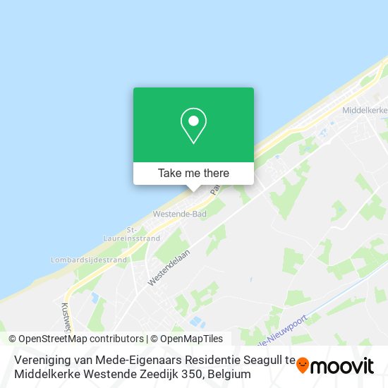 Vereniging van Mede-Eigenaars Residentie Seagull te Middelkerke Westende Zeedijk 350 plan