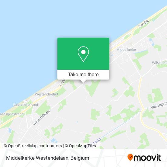 Middelkerke Westendelaan plan