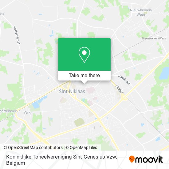 Koninklijke Toneelvereniging Sint-Genesius Vzw map