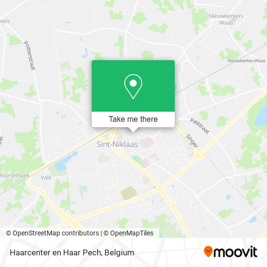 Haarcenter en Haar Pech map