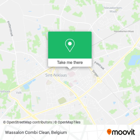 Wassalon Combi Clean map
