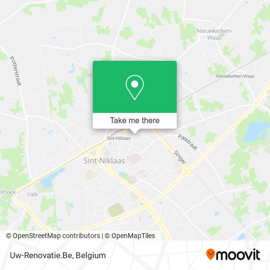 Uw-Renovatie.Be map