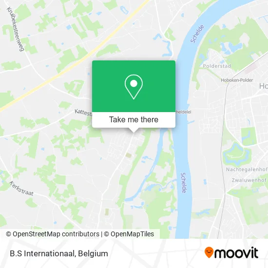 B.S Internationaal map