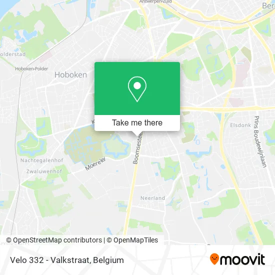 Velo 332 - Valkstraat map