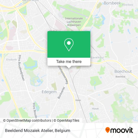 Beeldend Mozaïek Atelier plan