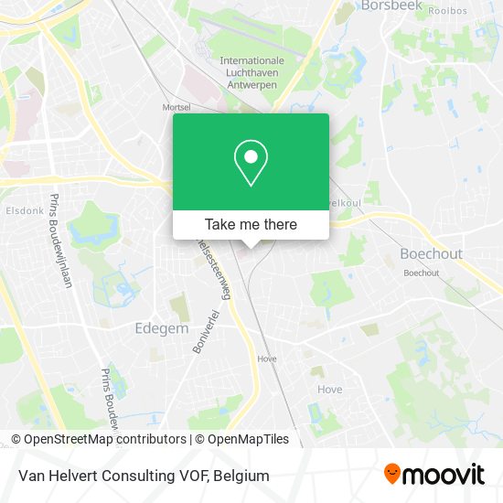Van Helvert Consulting VOF map