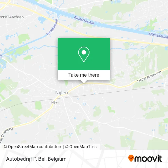 Autobedrijf P. Bel map