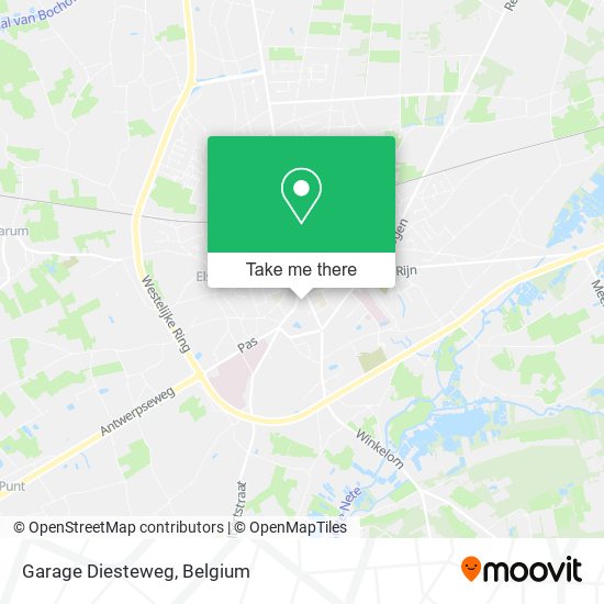 Garage Diesteweg map