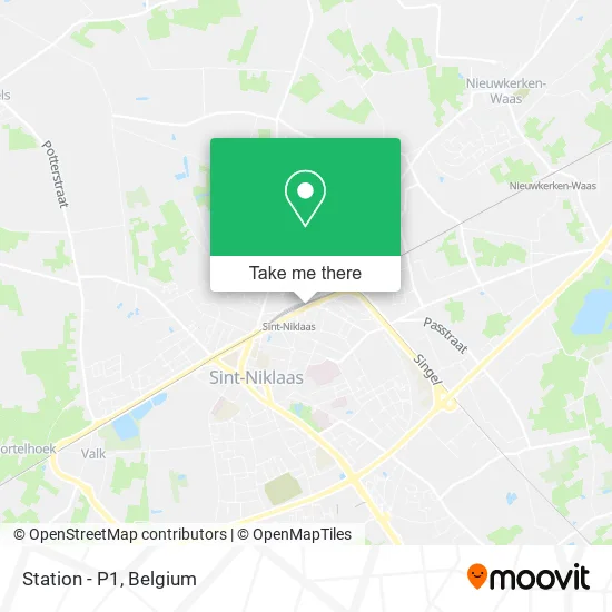 Station - P1 map