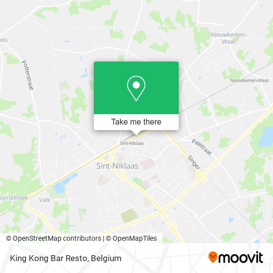 King Kong Bar Resto map