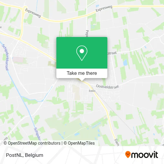 PostNL map