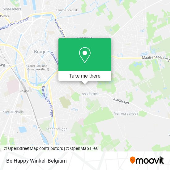 Be Happy Winkel map