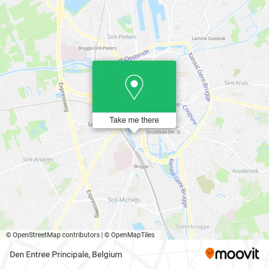 Den Entree Principale map