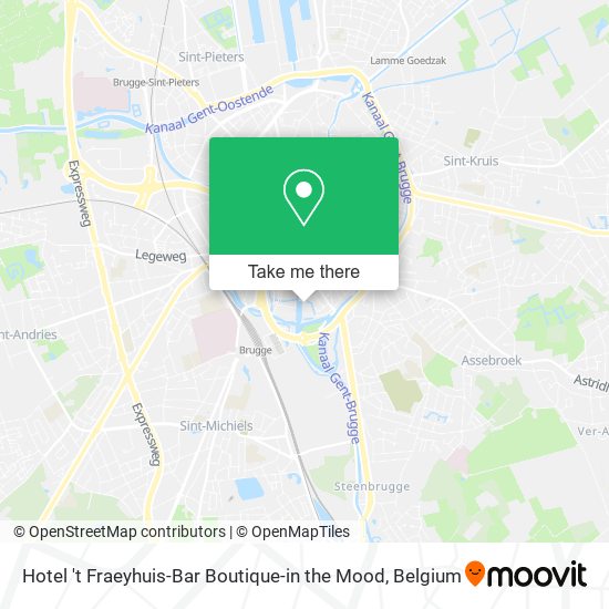Hotel 't Fraeyhuis-Bar Boutique-in the Mood map