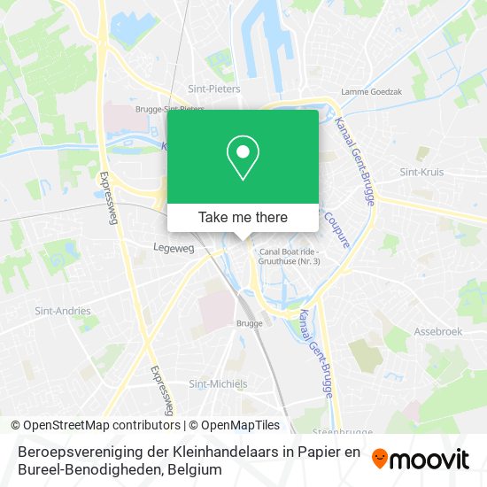 Beroepsvereniging der Kleinhandelaars in Papier en Bureel-Benodigheden plan