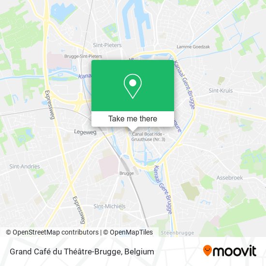 Grand Café du Théâtre-Brugge map
