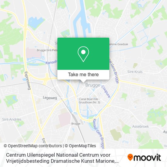 Centrum Uilenspiegel Nationaal Centrum voor Vrijetijdsbesteding Dramatische Kunst Marione map
