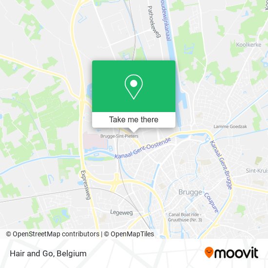 Hair and Go map