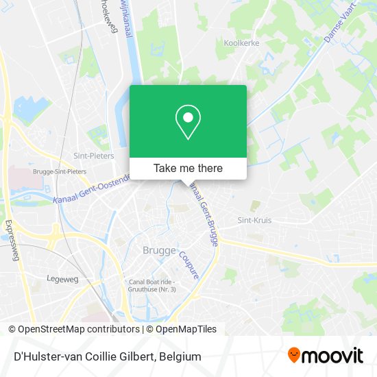 D'Hulster-van Coillie Gilbert map