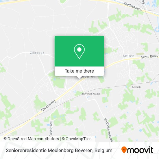 Seniorenresidentie Meulenberg Beveren map