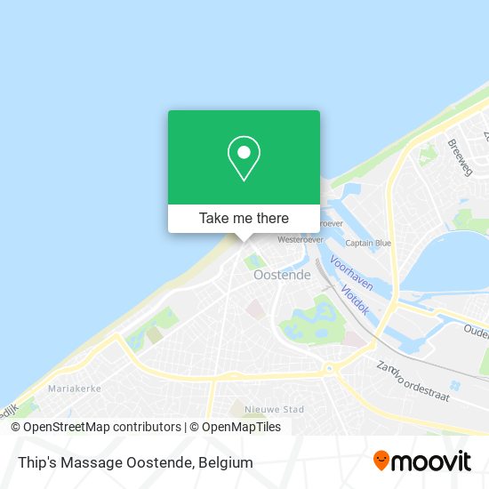 Thip's Massage Oostende plan