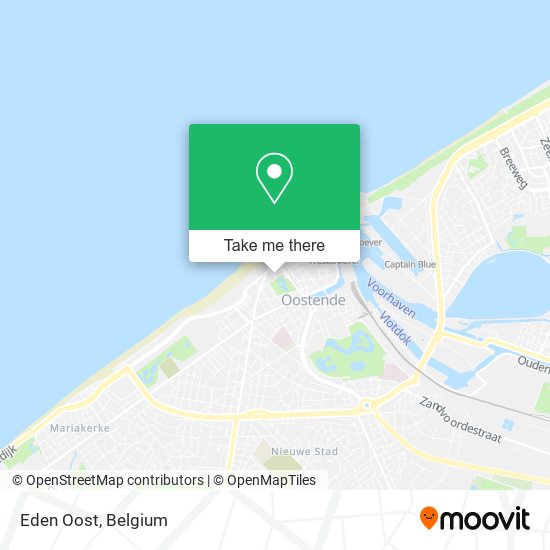 Eden Oost map