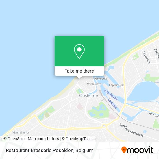 Restaurant Brasserie Poseidon plan