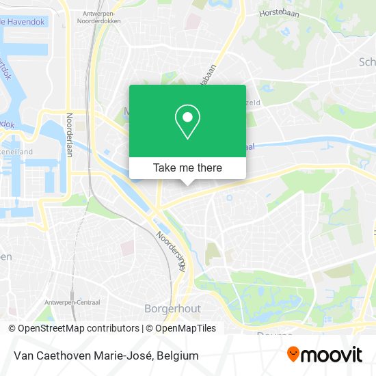 Van Caethoven Marie-José map