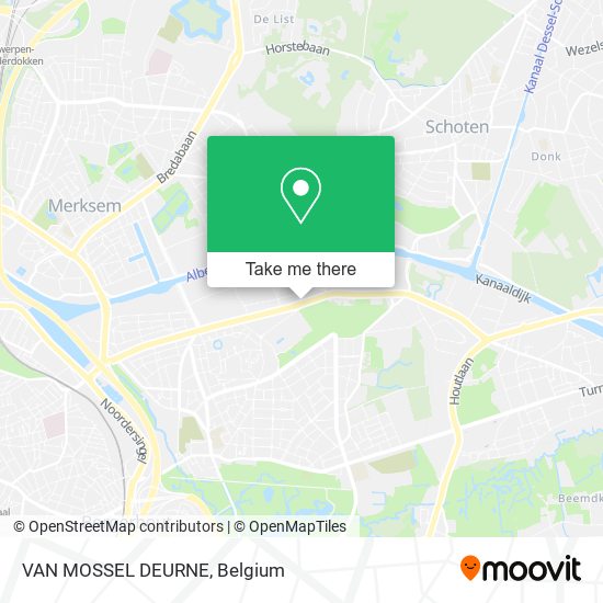 VAN MOSSEL DEURNE plan