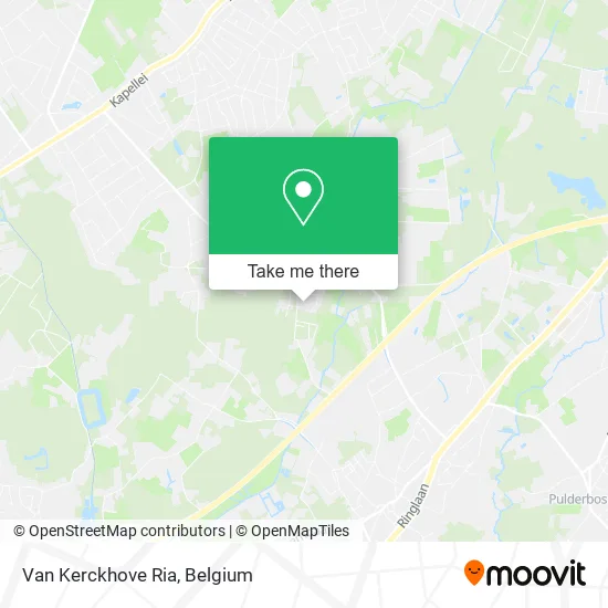 Van Kerckhove Ria map