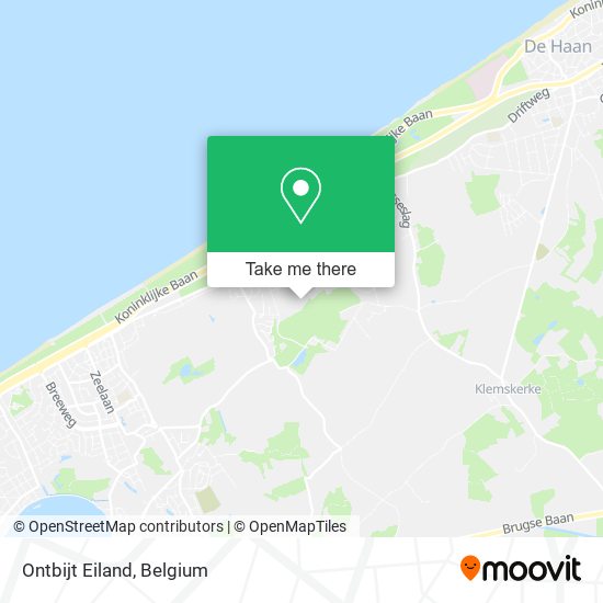 Ontbijt Eiland map