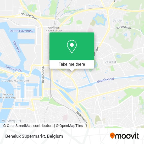 Benelux Supermarkt plan