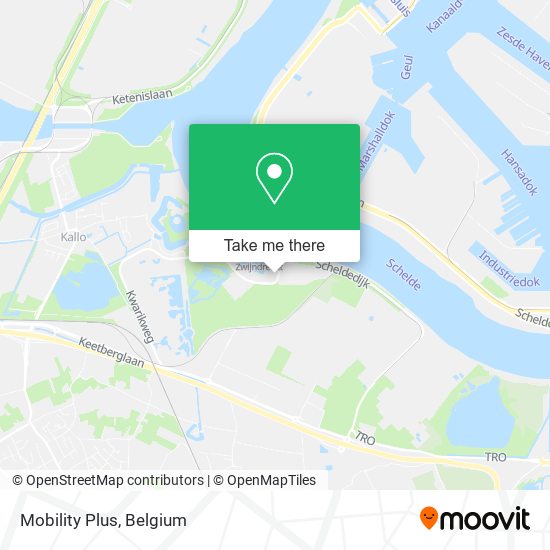 Mobility Plus map