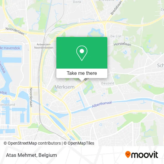 Atas Mehmet map
