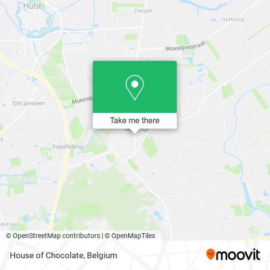 House of Chocolate map