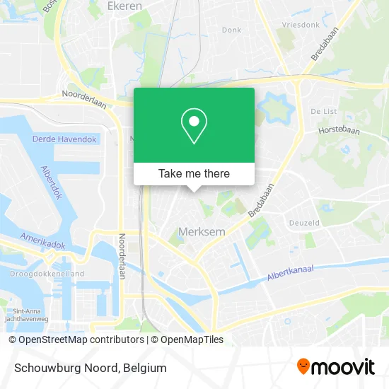 Schouwburg Noord map