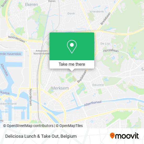 Deliciosa Lunch & Take Out map