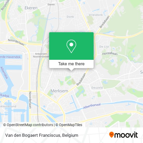 Van den Bogaert Franciscus plan