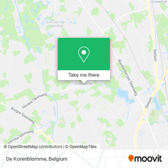 De Korenblomme map